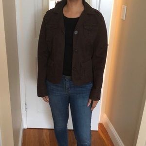 GAP brown canvas jacket